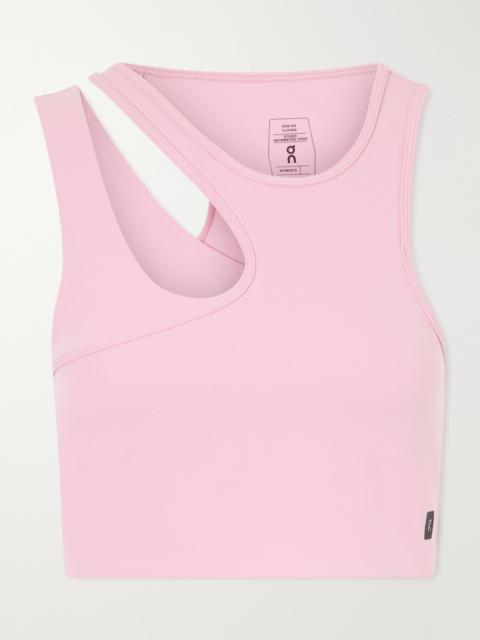 On Studio Asymmetric SenseTec™ sports bra Pink
