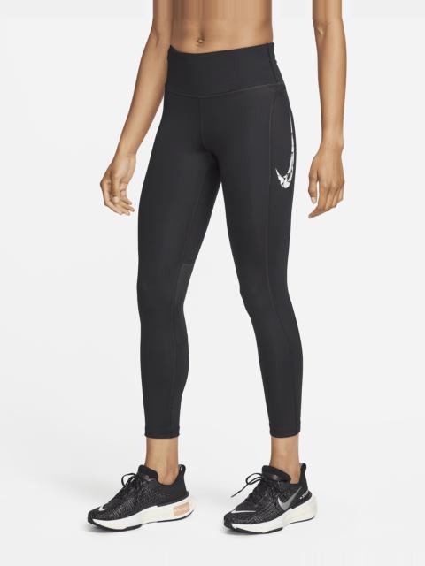 Nike Fast Women's Mid-Rise 7/8 Running Leggings with Pockets