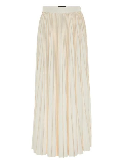 FABIANA FILIPPI pleated jersey-texture maxi skirt