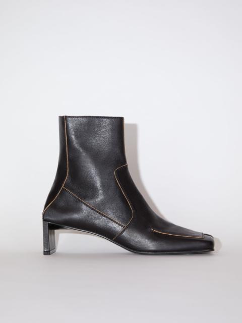 Acne Studios Leather ankle boots - Black