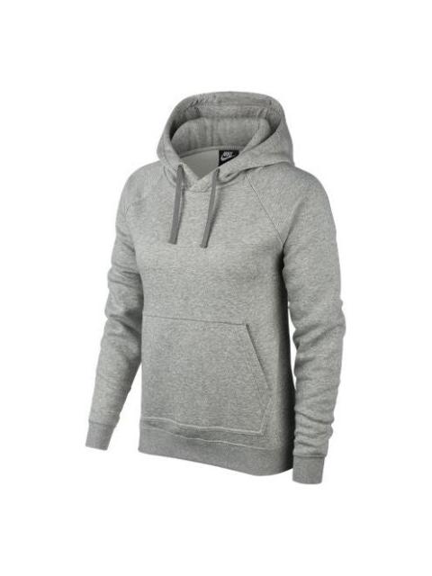 (WMNS) Nike Sportswear Fleece Pullover 'Gray' BV7480-063