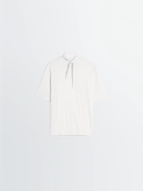 Lemaire T-SHIRT WITH FOULARD IN JERSEY