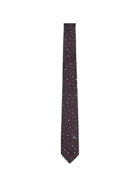 Vivienne Westwood Brown Silk Tie