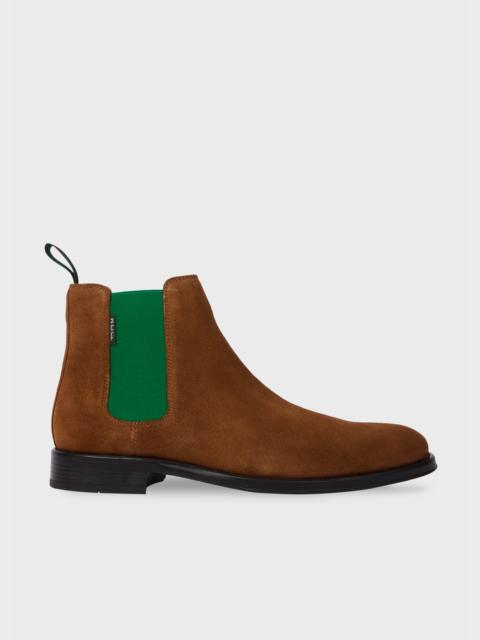 Paul Smith Tan Suede 'Ausgstus' Boots