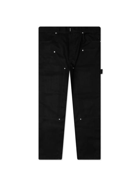 STUDDED CARPENTER PANTS - BLACK