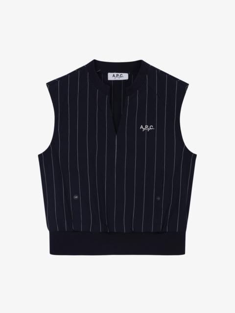 A.P.C. SLEEVELESS TOP A.P.C. GOLF