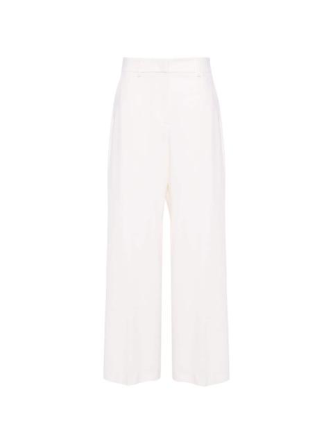 high-waist tailored trousers