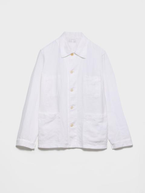 Prada Single-breasted linen jacket