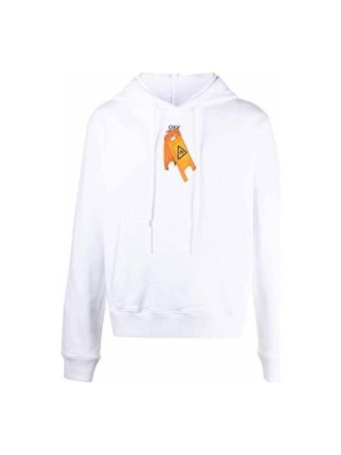 Off-White Off-White Arrow Pattern Round Neck Casual Version White OMBB034F20FLE0030110