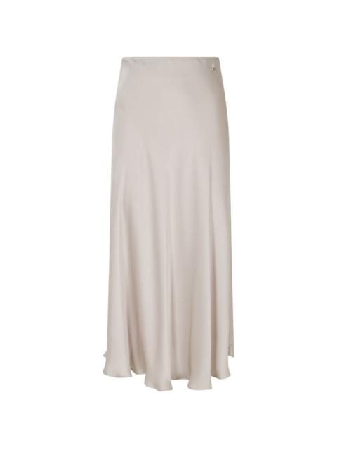 Herno logo-plaque midi skirt