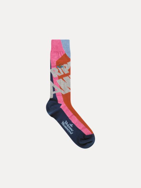 Vivienne Westwood RIPPED AND READY SOCK