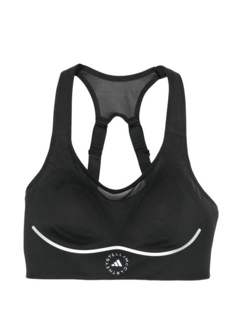 adidas mesh-panel sport bra