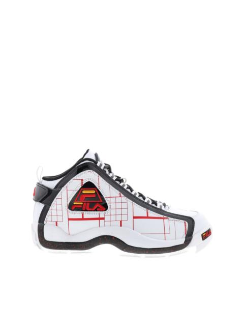 FILA Grant Hill 2 Grid "White/Black/Gold Fusion" sneakers