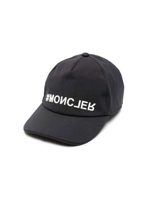 Moncler Grenoble logo-embossed curved-peak cap
