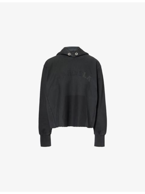 Logo-Embroidered Oversized Cotton-Jersey Hoody