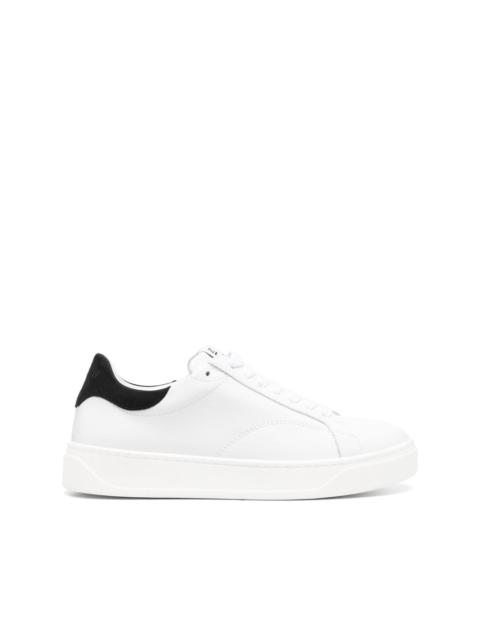 Lanvin logo-patch lace-up sneakers