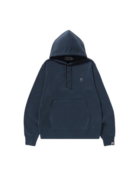 A BATHING APE® BAPE Ape Head One Point Pullover Hoodie 'Navy'