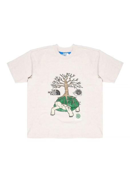 The North Face The North Face x Online Ceramics Regrind Knit Graphic T-Shirt White