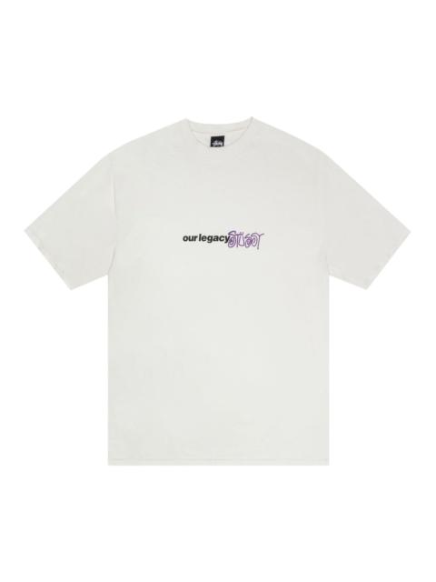 Stussy x Our Legacy Work Shop Sport Pigment Dyed Tee 'Natural'