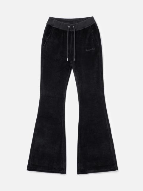 Sporty & Rich SIGNATURE LOGO KRYSTAL SWEATPANT