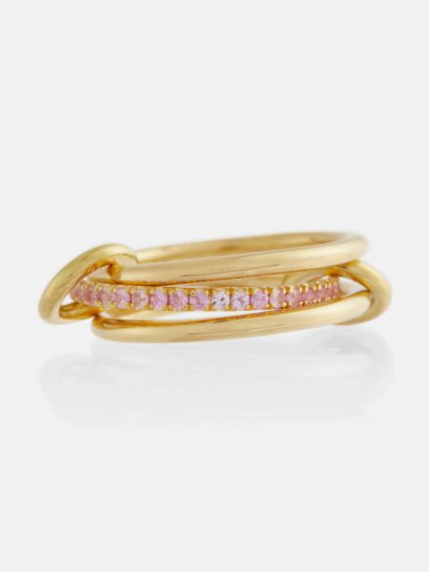 Spinelli Kilcollin 18kt yellow gold ring with sapphire