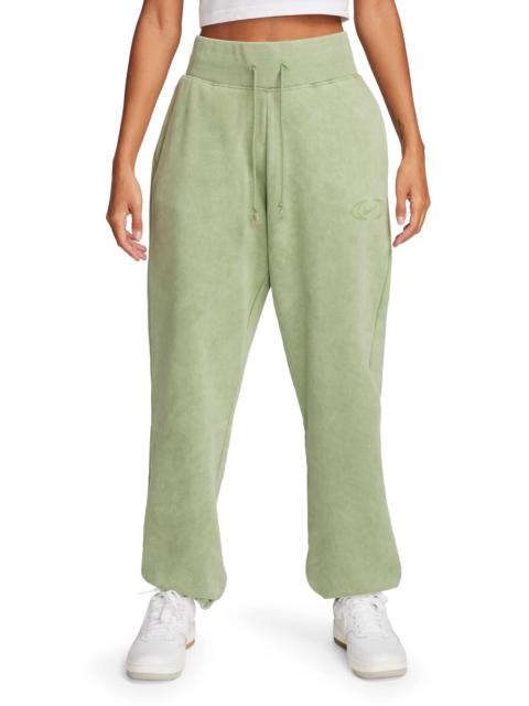 Phoenix High Waist Fleece Sweatpants