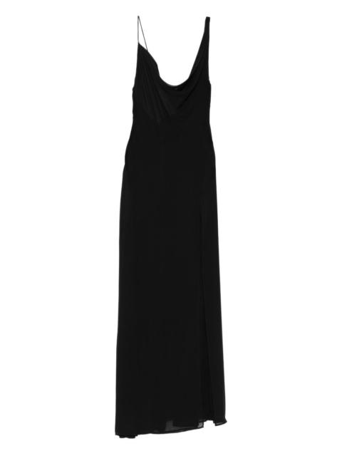 AMIRI cowl-neck slit maxi dress