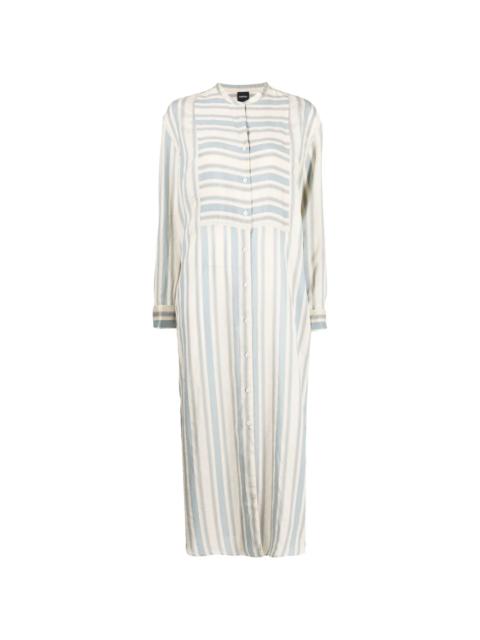 Aspesi stripe-print shirt dress