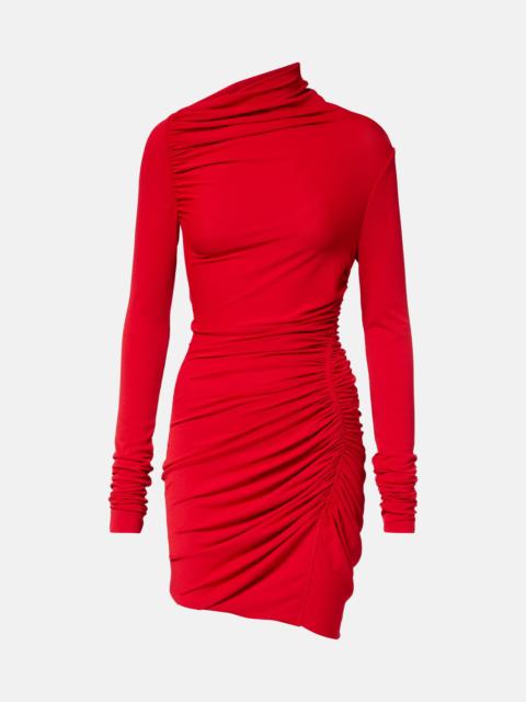 Rick Owens Lilies Lilies Svita jersey ruched minidress