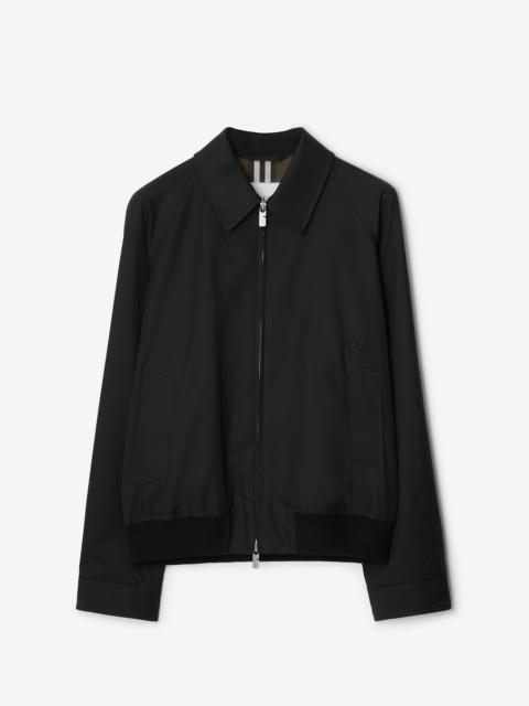 Burberry Gabardine Harrington Jacket