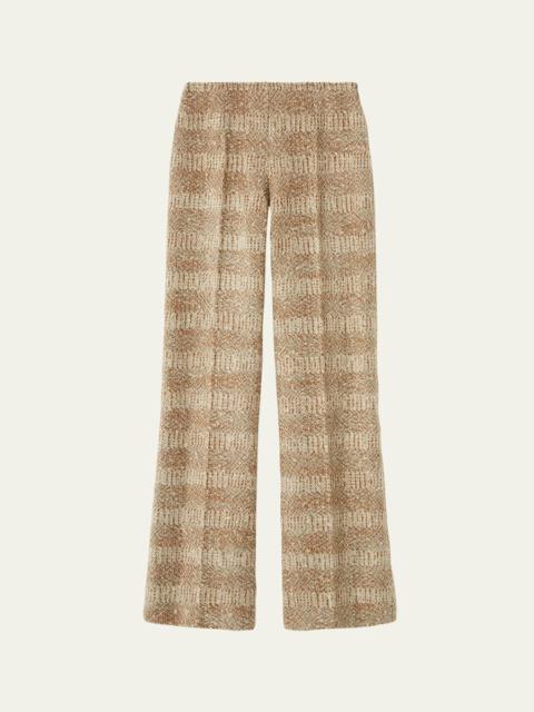 Loro Piana Timi Straight-Leg Wool Trousers