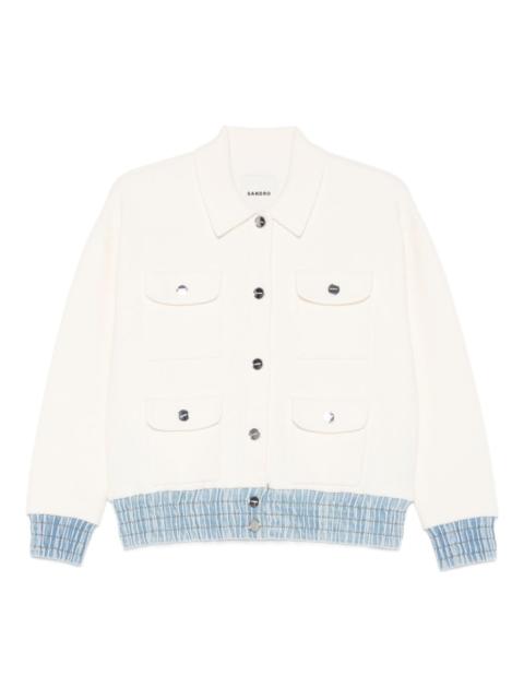 Sandro long-sleeve cardigan