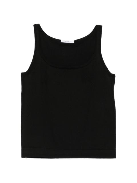 Max Mara MXPumano scoop-neck ribbed top