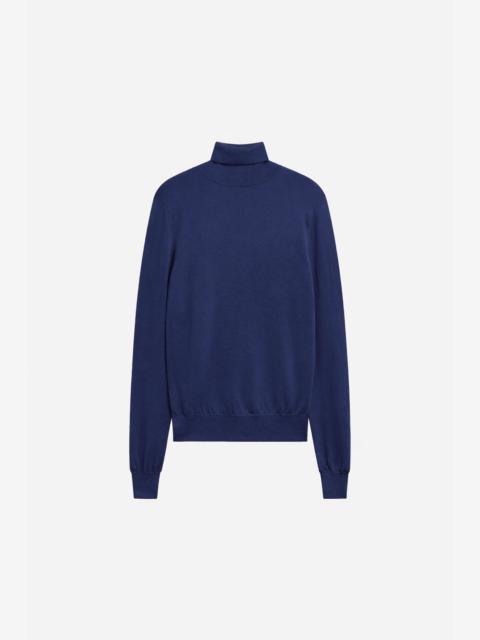 The Frankie Shop Eve Thin Turtleneck Sweater - Blue