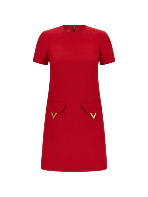 Valentino logo-detail mini dress