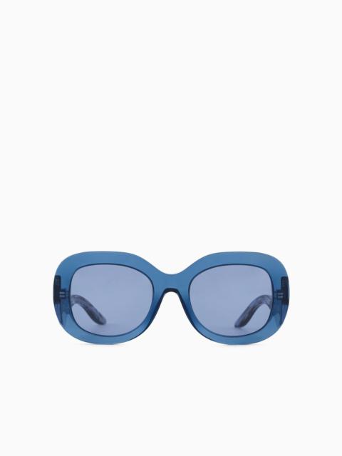 GIORGIO ARMANI Oval women’s sunglasses