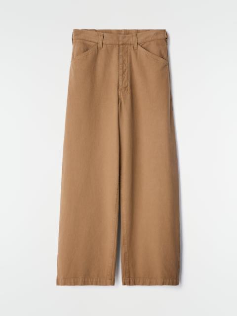 Lemaire OVERSIZED WORKWEAR PANTS IN HEAVY GARMENT-DYED BROKEN TWILL