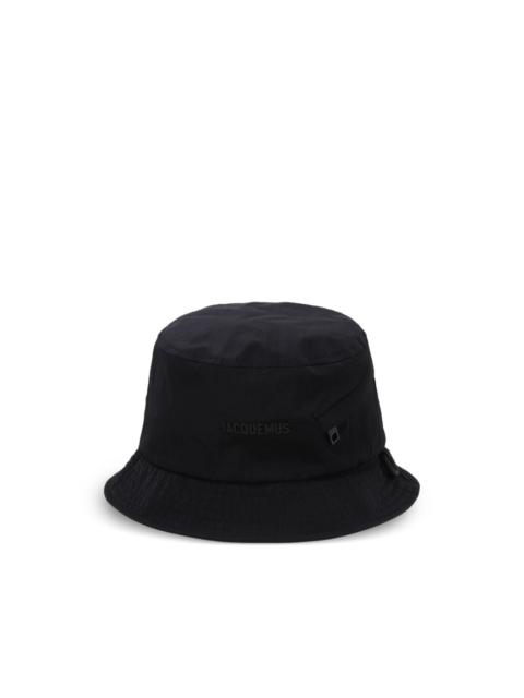 JACQUEMUS logo-lettering bucket hat
