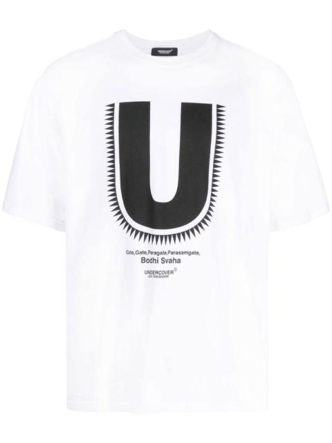 UNDERCOVER logo-print cotton T-shirt