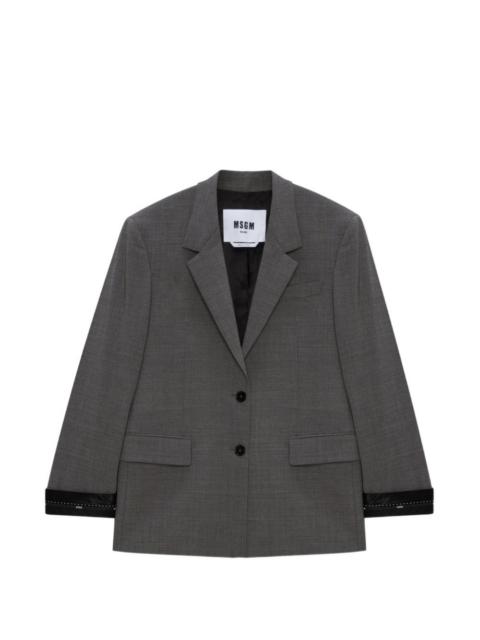 MSGM single-breasted blazer