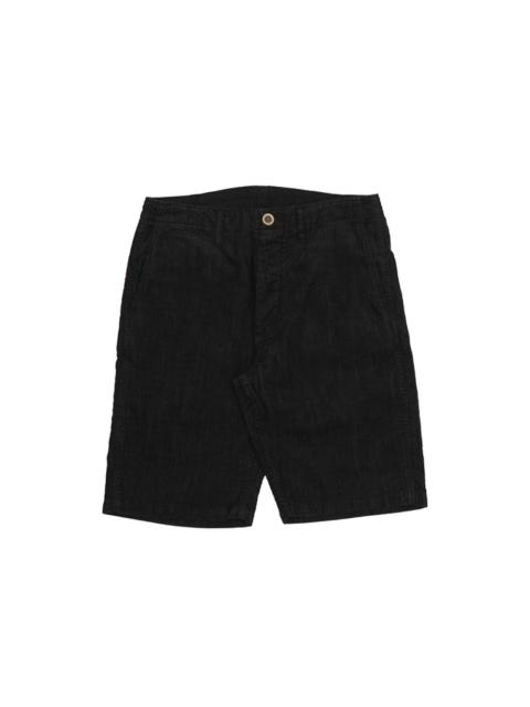 visvim CHINO SHORTS (SLUB CORS) BLACK