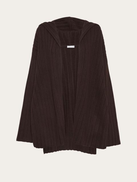 FERRAGAMO RIBBED CARDIGAN