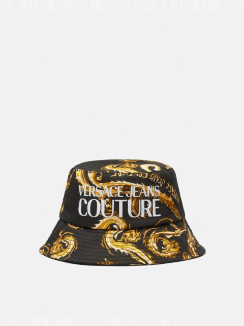 VERSACE JEANS COUTURE Chromo Couture Logo Bucket Hat