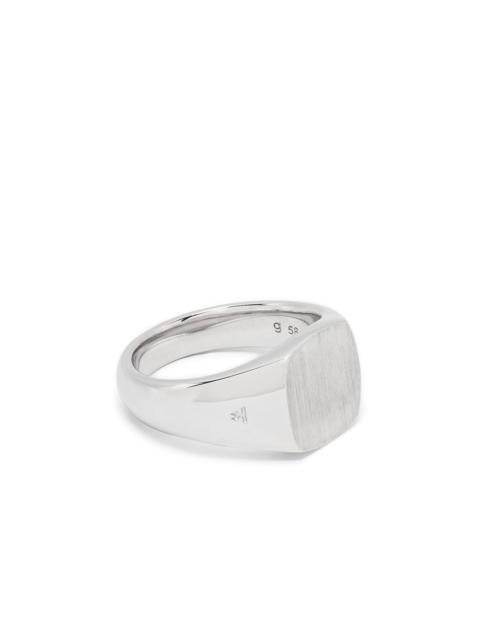 TOM WOOD Kay satin-finish ring