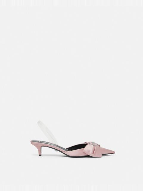 VERSACE Alia Slingback Pumps 1.8" / 45 mm