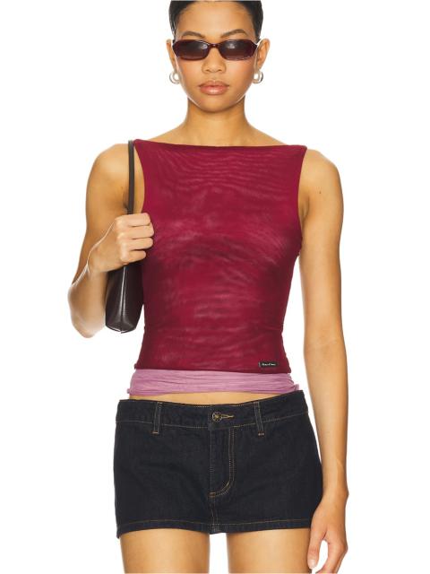 House of Sunny Multi Layer Mesh Top