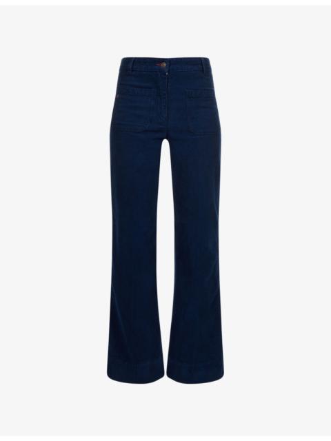 Victoria Beckham Alina Straight-leg Denim Jeans