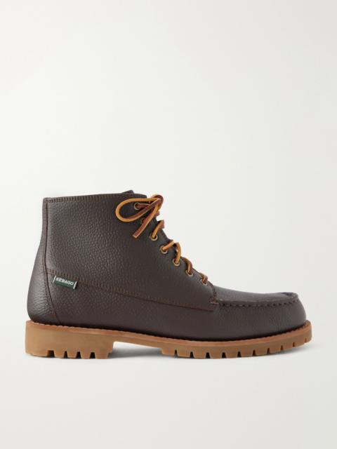 SEBAGO Carter Full-Grain Leather Lace-Up Boots