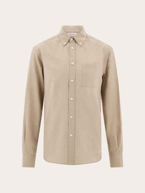 FERRAGAMO Ferragamo Monogram shirt