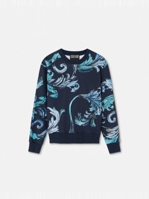 VERSACE JEANS COUTURE Outline Barocco Sweatshirt
